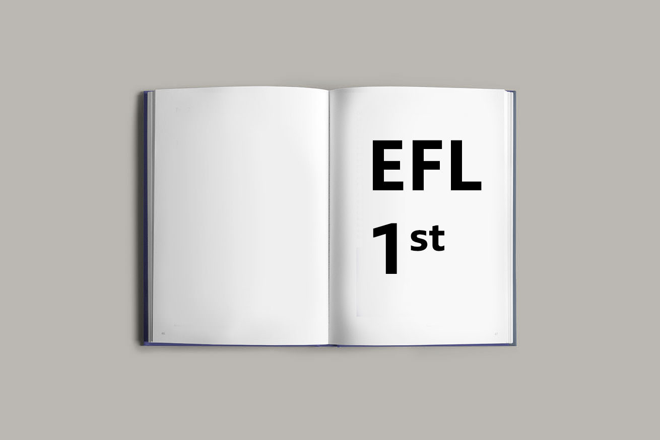 English as a First Foreign Language